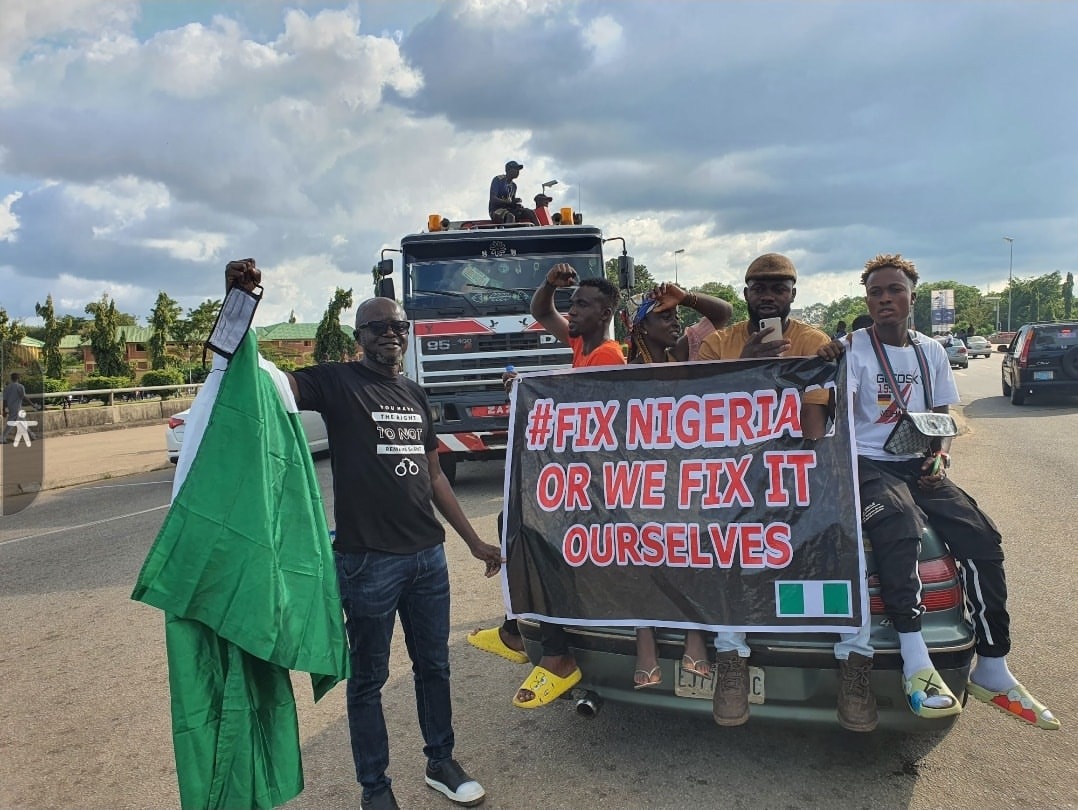 Standing for Nigeria